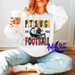 Custom Football Team Tee/Crewneck Sweatshirt