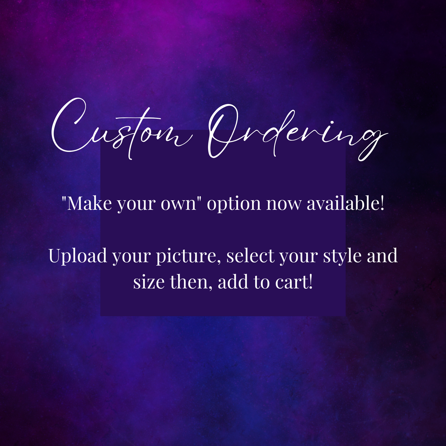 Make Your Own Custom (Infant-Youth)